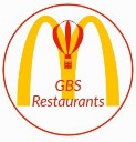 A logo of a fast food restaurant  Description automatically generated 